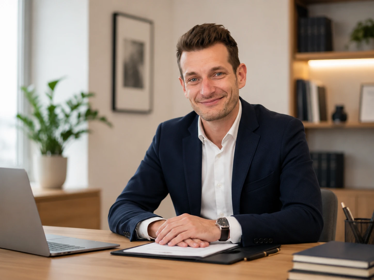 Julien Berghmans, courtier en assurances à Nivelles